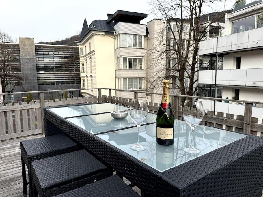 Maisonette-apartment Mit Grosser Terrasse Im Zentrum Von * Brégence